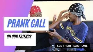 #PRANKCALLING  OUR FRIENDS //SEE THEIR REACTIONS 😂😂 //Rajab twins