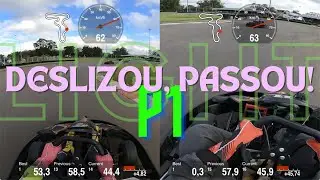 Acelerando #63: ETAPA LIGHT (peso livre) | DESLIZOU, PASSOU! - KART Techspeed P1000