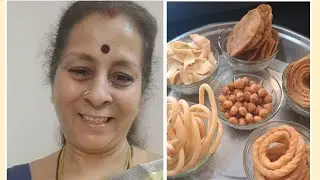 இப்படி ஒரு மாவில் 6 வகையான பட்சணம் Sri Krishna Janmashtami Special Combo With One Flour 