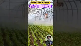 Penyiraman otomatis dalam green house
