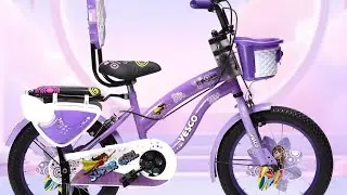 VESCO Cycle Unboxing & Review | VESCO Super Girl 16T Bicycle age 5- 8 years | Rhythm's Birthday Gift