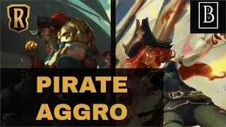 PIRATE AGGRO | DECK GUIDE | Best Meta Decks S Tier | Master Player | Legends of Runeterra