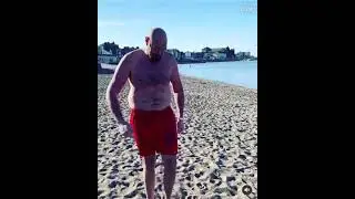 Tyson Fury jumps in minus 60 degrees freezing sea