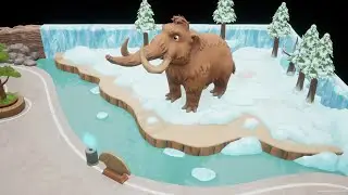 Coral Island - Day587 - A great big wooly Mammoth hologram!
