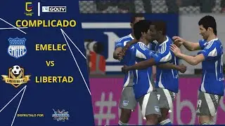 ¡A TODO O NADA! ⚡ Emelec vs Libertad💥: Eléctricos vs GARRA LOJANA por Copa Ecuador ⚽ | PES 2017🔥
