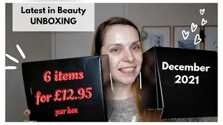 I couldn't help myself 😬 / unboxing 2 Latest in Beauty boxes for December 2021/ UK