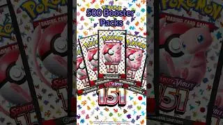 Pokemon 151 500 Booster Pack Challenge Pack Number 1 #pokemontcg #pokemon151 #scarletandviloet