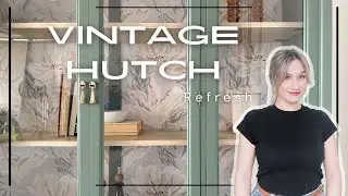 COMPLETE Vintage Hutch Makeover | Furniture Refresh