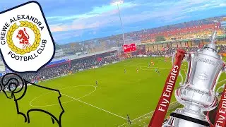 Crazy Last Minute Comeback At Crewe Alexandra v Derby County