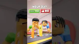 DJ and KYRIE TRIED the DO RE MI CHALLENGE GONE WRONG #shorts #roblox