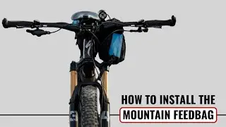 Revelate Designs Mountain Feedbag Installation
