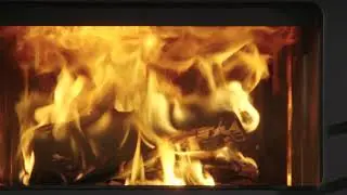 Fusion - wood burning fireplace insert by Supreme