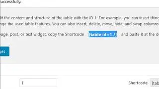 WordPress Plugin Example: Tablepress (WP Table Reloaded)