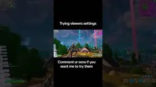 Trying viewers settings #fortnite #shorts