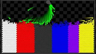 Happy New Year 2026 - 29 Times Eliminations Marble Race in Algodoo
