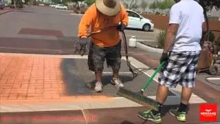 StreetBond STEP3 1st Coating Application