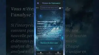 Astrologie IA : D&eacute;couvrez votre th&egrave;me astral complet avec une analyse approfondie personnalis&eacute;e