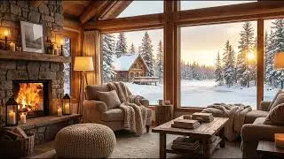You Won’t Believe How Cozy This Winter Cabin Feels ❄️🔥 | Ultimate Relaxation in 4K