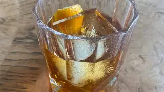 Amaro Old Fashioned + 🍊🔥 twist #homebartender #mallumadhyam #mixology 