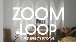 After Effects Trippy Zoom In Looping Effect!