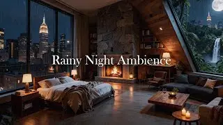 Quiet Rain Night • Soft Piano Sleep Music for Deep Relaxation (2 Hours)