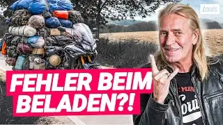 8 Fehler beim Motorrad beladen!
