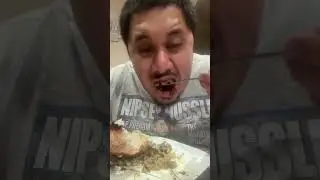 Taro and luau pipi #mukbang #lunchtime #polynesianfood