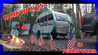 Camping in Caledonia State Park, PA