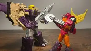 Hot Rod VS Blitzwing stop motion