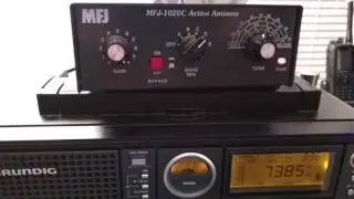 Shortwave Active Indoor Antenna - MFJ-1020C