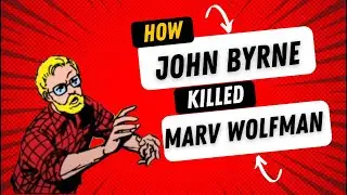 💥How John Byrne killed Marv Wolfman!💥 #johnbyrne #comics #teentitans #dccomics #comiccollection