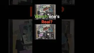 Real vs Fake! Picasso Art Quiz2 &ldquo;Still Life&rdquo; Spot the Difference! #shorts