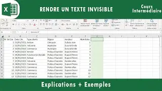 Comment rendre un texte invisible &ndash; Astuce pratique #TexteInvisible #AstuceBureautique #Word #Excel