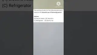 #3 ATC Shift-1 Physics PYQ🔥  | Second Law of Thermodynamics #atc #physics #shorts