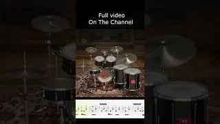 linkin park the emptiness machine  - Drum Cover with sheet music how to play #drumcover lk 5