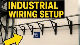 Industrial Cable Tray Installation | Heavy Duty Wiring Setup | #BALLiBiJLiEWALA & Team #shorts Part1