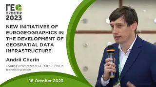 Geospace 2023 Andrii Cherin Development  EuroGeographics  initiatives in spatial data infrastructure