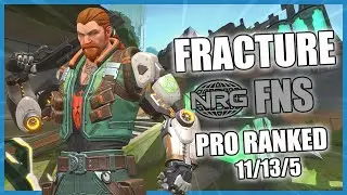 NRG FNS Breach Fracture | Valorant Pro Vod Ranked Gameplay