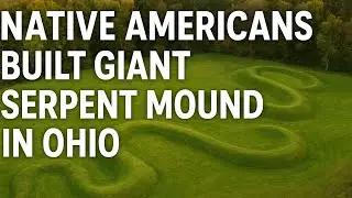 Native Americans built giant serpent mounds in Ohio? #nativeamericanhistory #lostcivilizations