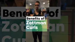 BENEFITS OF ZOTTMAN CURLS ✅ #dumbbells #curls #biceps #zottmancurls #howto #trythis #onlinecoach