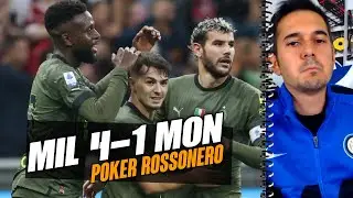 MILAN-MONZA 4-1 🔥 BRAHIM DIAZ SHOW‼️ ORIGI TITOLARE⁉️