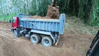 continuando carregamento de areia