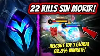 &iexcl;LOS ENEMIGOS NO PUEDEN SALIR DEL NEXO! HELCURT TOP 1 GLOBAL 82.8% WINRATE! | MOBILE LEGENDS