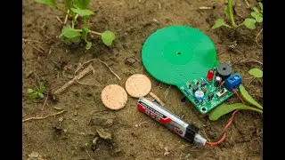 How to make a DIY metal detector / Easy Tutorial