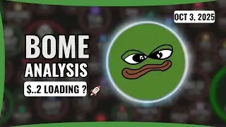 Bome coin price prediction and Solid bounce? Book of meme Bome crypto news Oct 3, 2025