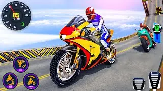 Extreme Bike Stunt Racing 3D - Motocross Dirt Bike Stunt Mega Ramp Racer - Android GamePlay