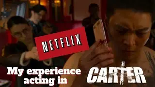 My experience acting in the Netflix movie Carter 🎥| Behind the scenes 한국어 자막