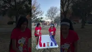 Sasha vs Malia #christmasgame #challenge #game