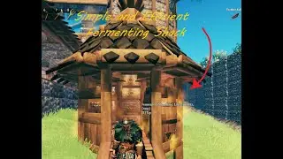 Valheim A Simple Fermenting Shack Build Guide