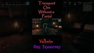 #shorts Valheim Tip to bypass portal with ore!